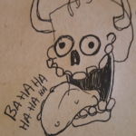 Zeke, one of the Kreepy Kids, laughing, inspired by one of my favorite animators, John R Dilworth Zeke, one of the Kreepy Kids, laughing, inspired by one of my favorite animators, John R Dilworth
