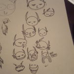 Some sketches of Jasshin's expressions :) Such a cutie!! Some sketches of Jasshin's expressions :) Such a cutie!!