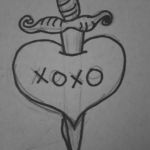 1 of many sketches I did for potential valentines :) 1 of many sketches I did for potential valentines :)